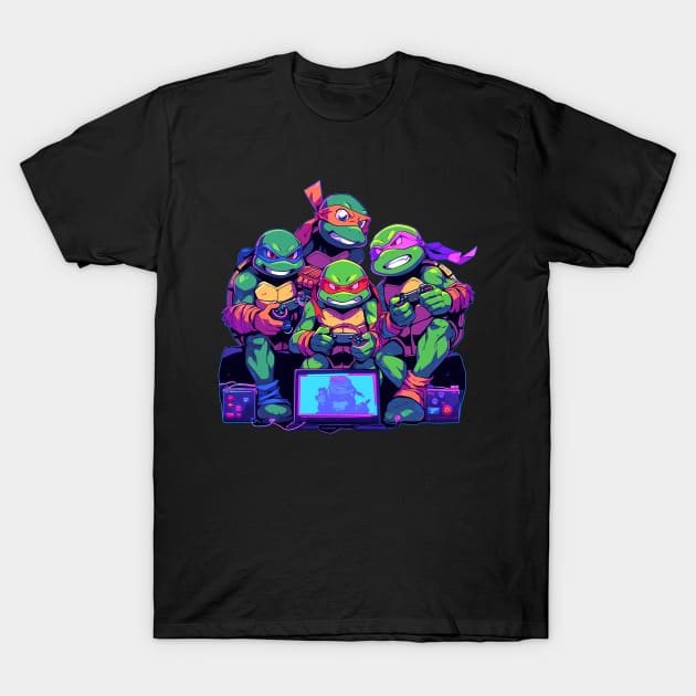 tmnt T-Shirt by dorapeterx